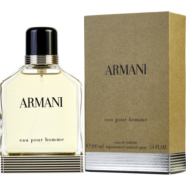 Giorgio Armani - Eau Pour Homme : Eau De Toilette Spray 3.4 Oz / 100 Ml