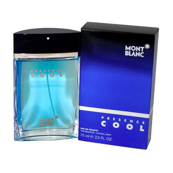 Mont Blanc - Presence Cool Eau De Toilette Spray 25 Oz 75 ml 35$