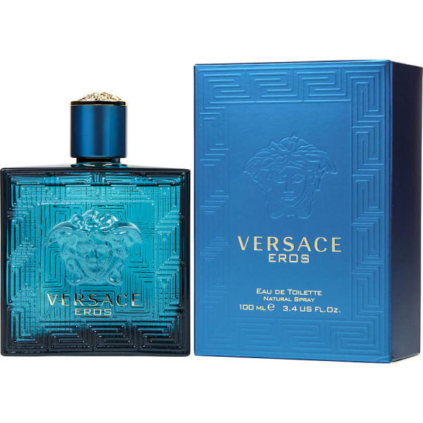 Versace - Eros : Eau De Toilette Spray 3.4 Oz / 100 Ml