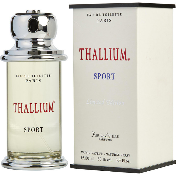Parfums Jacques Evard - Thallium Sport : Eau De Toilette Spray 3.4 Oz / 100 Ml