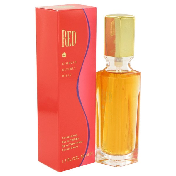 Giorgio Beverly Hills - Red Pour Femme 50ML Eau De Toilette Spray