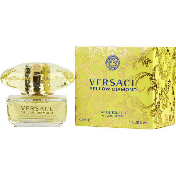 Versace - Yellow Diamond : Eau De Toilette Spray 1.7 Oz / 50 Ml