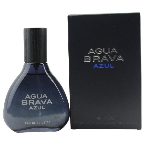 Antonio Puig - Agua Brava Azul : Eau De Toilette Spray 3.4 Oz / 100 Ml