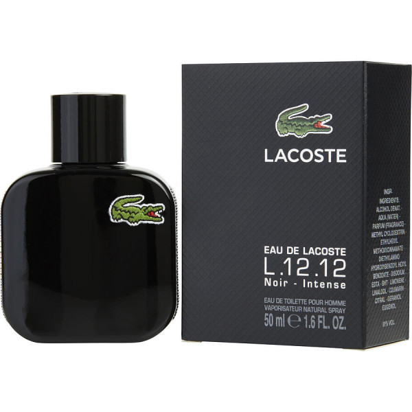 Lacoste - Eau De Lacoste L.12.12 Noir 50ML Eau De Toilette Spray