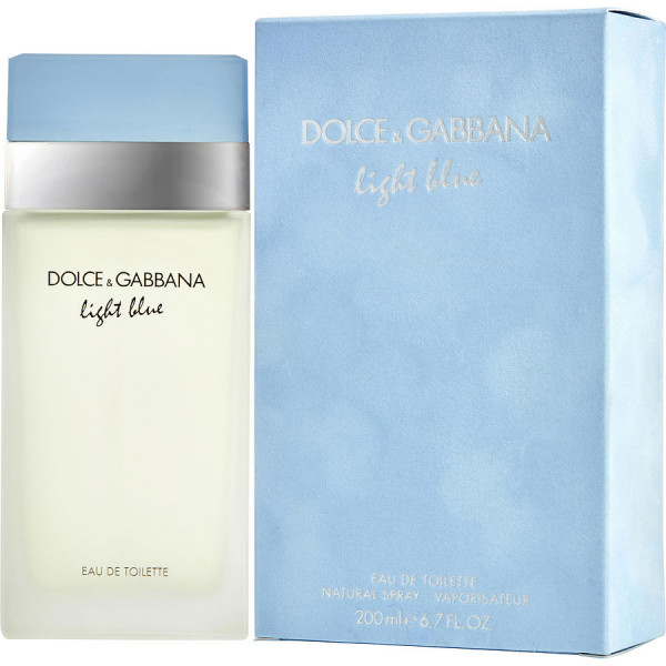 Dolce & Gabbana - Light Blue Pour Femme : Eau De Toilette Spray 6.8 Oz / 200 Ml