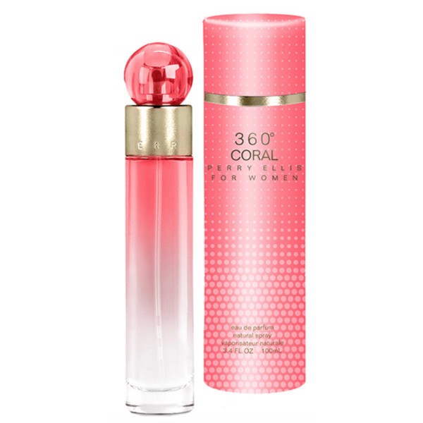 Perry Ellis - Perry Ellis 360 Coral 100ML Eau De Parfum Spray