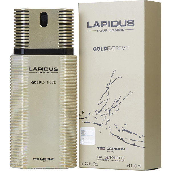 Ted Lapidus - Lapidus Gold Extrême : Eau De Toilette Spray 3.4 Oz / 100 Ml