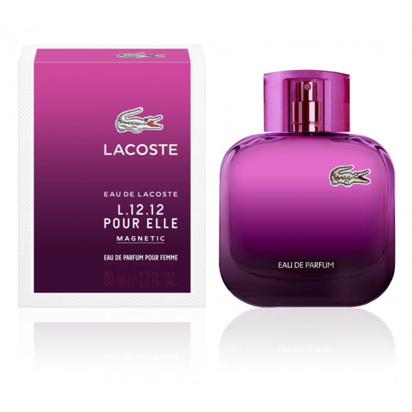 Lacoste - Eau De Lacoste L.12.12 Pour Elle Magnetic : Eau De Parfum Spray 2.7 Oz / 80 Ml
