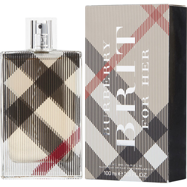 Burberry - Brit Pour Femme : Eau De Parfum Spray 3.4 Oz / 100 Ml