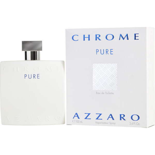 Loris Azzaro - Chrome Pure : Eau De Toilette Spray 3.4 Oz / 100 Ml