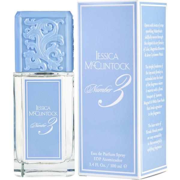 Jessica McClintock - Number 3 : Eau De Parfum Spray 3.4 Oz / 100 Ml