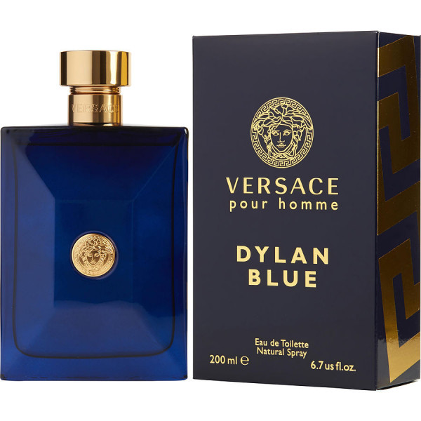 Versace - Dylan Blue : Eau De Toilette Spray 6.8 Oz / 200 Ml