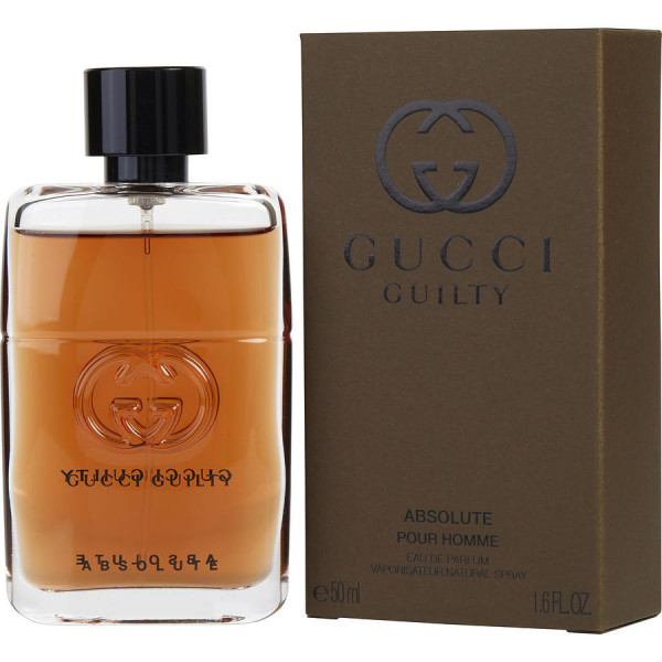 Gucci - Gucci Guilty Absolute Pour Homme : Eau De Parfum Spray 1.7 Oz / 50 Ml