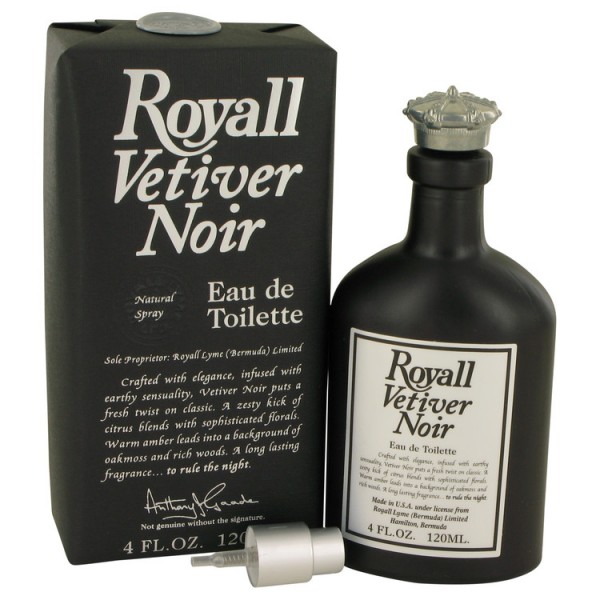 Royall Vetiver Noir - Royall Fragrances Eau De Toilette Spray 120 ML