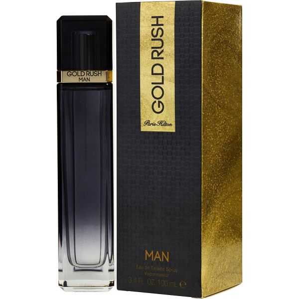 Photos - Men's Fragrance Paris Hilton  Gold Rush 100ML Eau De Toilette Spray 