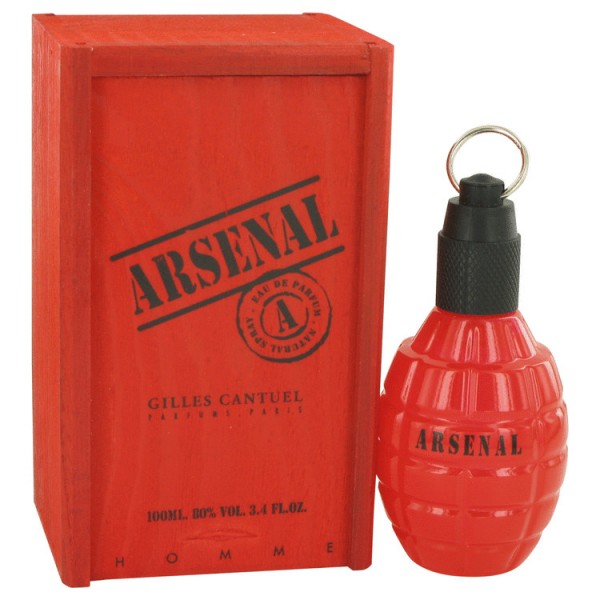 Gilles Cantuel - Arsenal Red : Eau De Parfum Spray 3.4 Oz / 100 Ml