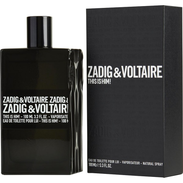 Zadig & Voltaire - This Is Him! : Eau De Toilette Spray 3.4 Oz / 100 Ml