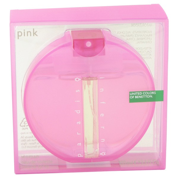 Benetton - Inferno Paradiso Pink : Eau De Toilette Spray 3.4 Oz / 100 Ml