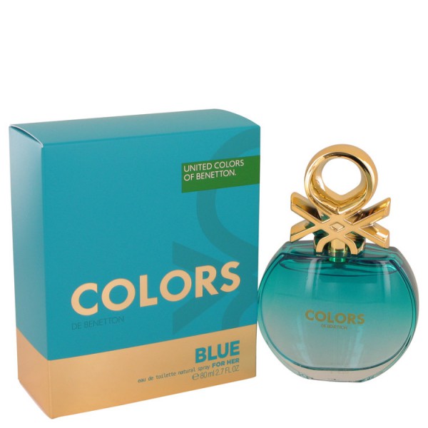 Benetton - Colors Blue 80ml Eau De Toilette Spray