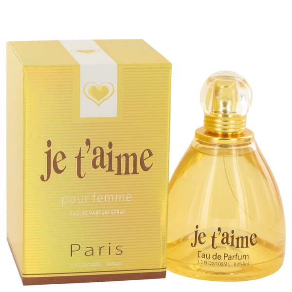 Yzy Perfume - Je T'Aime : Eau De Parfum Spray 3.4 Oz / 100 Ml