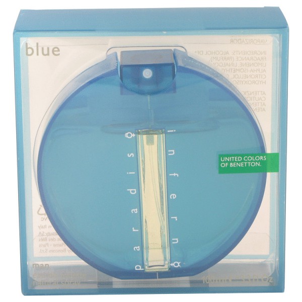 Benetton - Inferno Paradiso Blue : Eau De Toilette Spray 3.4 Oz / 100 ml