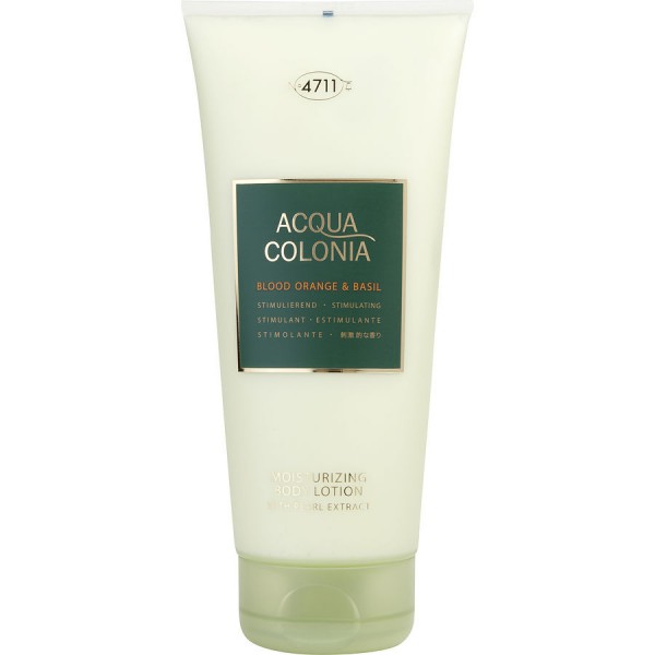 Acqua Colonia Orange Sanguine & Basilic - 4711 Kropsolie, Lotion Og Creme 200 Ml