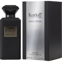 Black Vetiver De Korloff Eau De Toilette Spray 88 ml