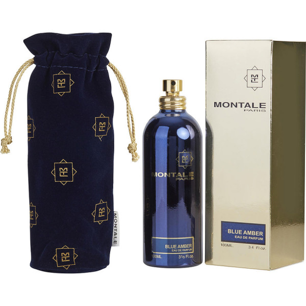 Photos - Women's Fragrance Montale  Blue Amber 100ML Eau De Parfum Spray 
