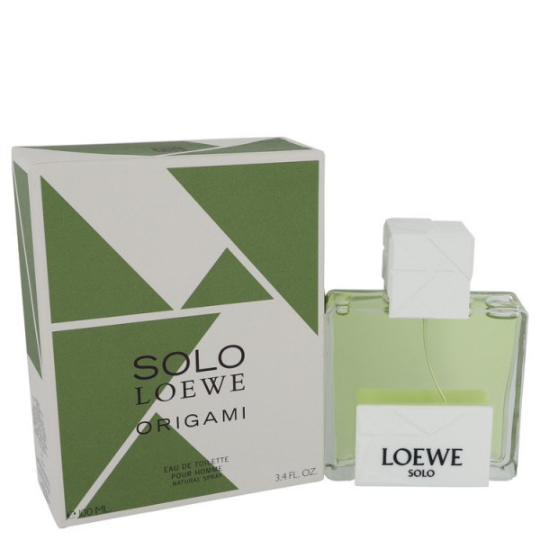 Loewe - Solo Loewe Origami : Eau De Toilette Spray 3.4 Oz / 100 Ml
