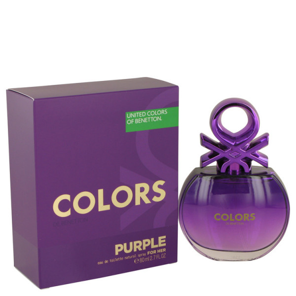 Benetton - Colors De Benetton Purple 80ml Eau De Toilette Spray