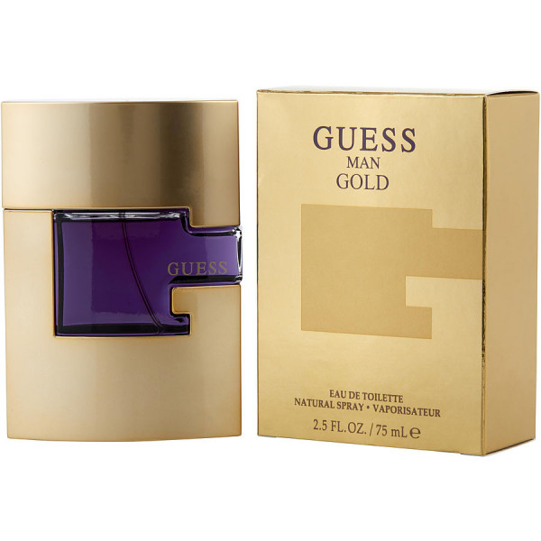 Guess - Guess Man Gold : Eau De Toilette Spray 2.5 Oz / 75 Ml