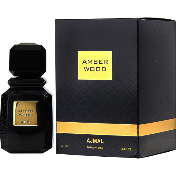 Ajmal - Amber Wood : Eau De Parfum Spray 3.4 Oz / 100 Ml