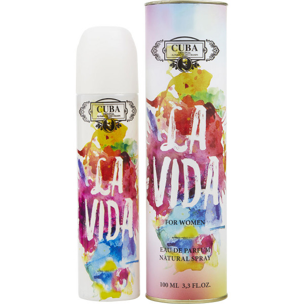 Photos - Women's Fragrance Cuba Paris Cuba Cuba - La Vida : Eau De Parfum Spray 3.4 Oz / 100 ml 