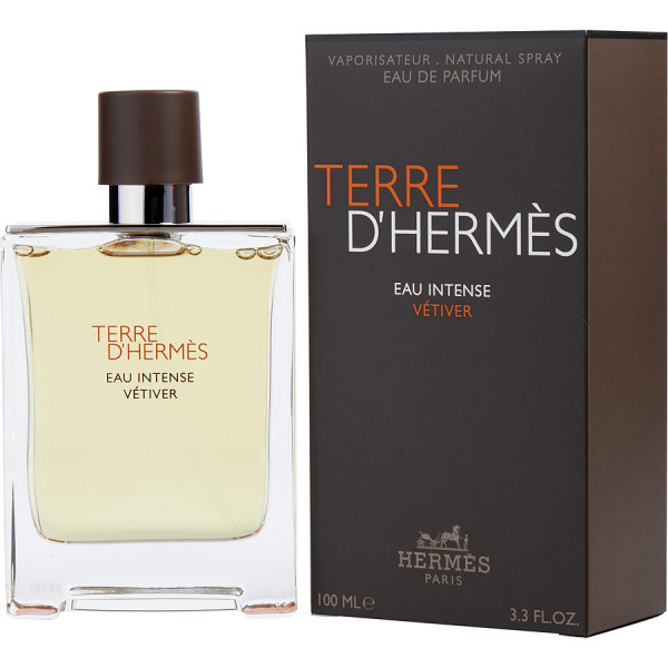 Hermès - Terre D'Hermès Eau Intense Vétiver : Eau De Parfum Spray 3.4 Oz / 100 Ml