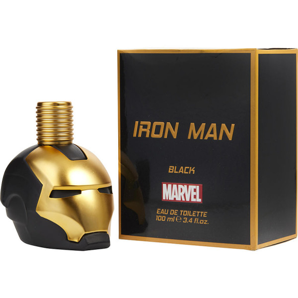 Marvel - Iron Man Black : Eau De Toilette Spray 3.4 Oz / 100 Ml