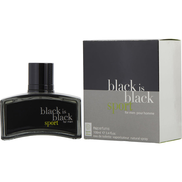 Nuparfums - Black Is Black Sport 100ml Eau De Toilette Spray