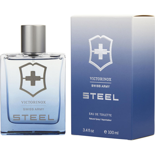 Victorinox - Swiss Army Steel : Eau De Toilette Spray 3.4 Oz / 100 Ml