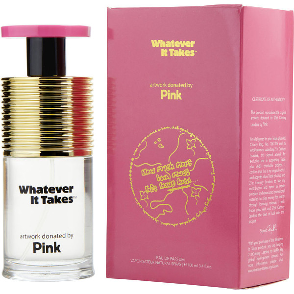 Whatever It Takes - Pink : Eau De Parfum Spray 3.4 Oz / 100 Ml
