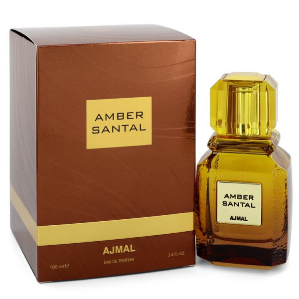 Ajmal - Amber Santal : Eau De Parfum Spray 3.4 Oz / 100 Ml