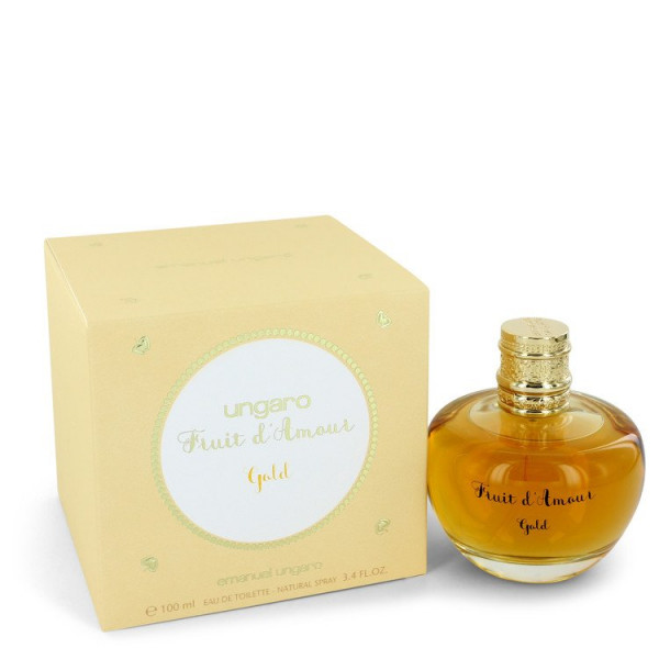 Emanuel Ungaro - Ungaro Fruit D'Amour Gold : Eau De Toilette Spray 3.4 Oz / 100 ml
