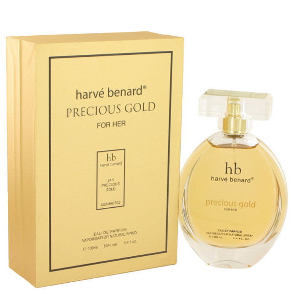 Harve Benard - Precious Gold For Her : Eau De Parfum Spray 3.4 Oz / 100 Ml