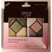 Eye Shadow Warm Colors de Color Magic  30 ML