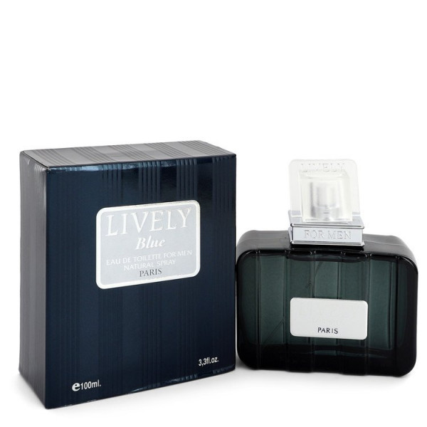 Parfums Lively - Lively Blue : Eau De Toilette Spray 3.4 Oz / 100 Ml