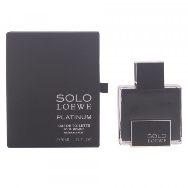 Loewe - Solo Loewe Platinum : Eau De Toilette Spray 1.7 Oz / 50 Ml