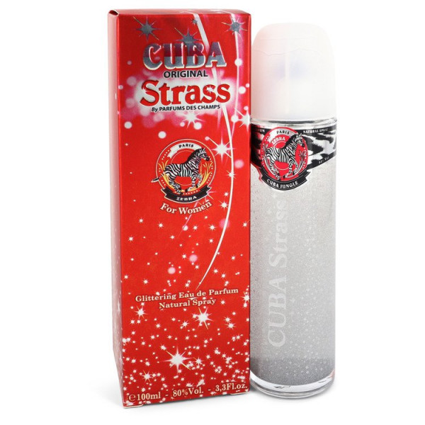 Fragluxe - Cuba Strass Zebra : Eau De Parfum Spray 3.4 Oz / 100 Ml