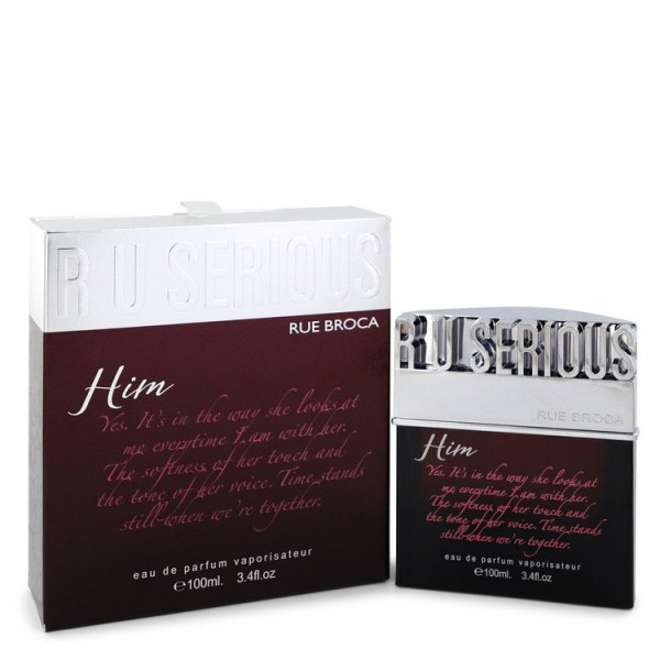 Rue Broca - R U Serious Him : Eau De Parfum Spray 3.4 Oz / 100 Ml