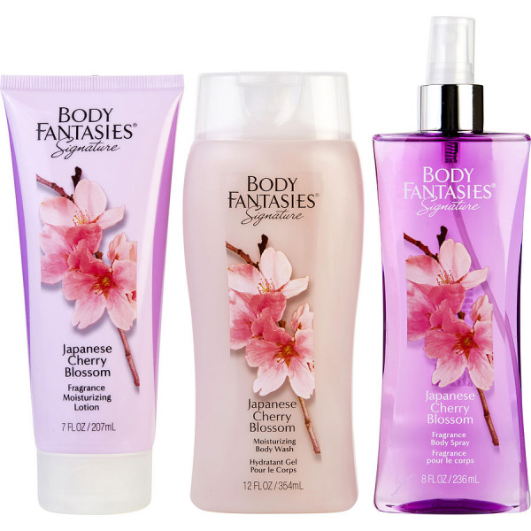 Body Fantasies Signature Japanese Cherry Blossom - Parfums De Coeur Gaveæsker 236 Ml
