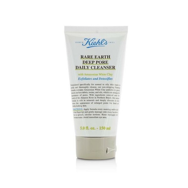Rare Earth Deep Pore Daily Cleanser - Kiehl's Make-up Remover 150 Ml