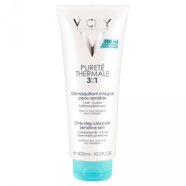 Pureté Thermale 3 En 1 Démaquillant Intégral Peau Sensible - Vichy Desmaquillador 300 Ml