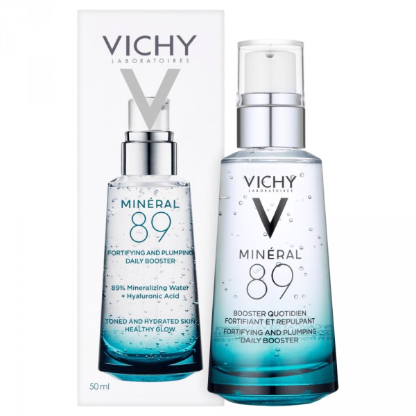 Minéral 89 Booster Quotidien Fortifiant Et Repulpant - Vichy Feuchtigkeitsspendende Und Nährende Pflege 50 Ml